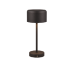 Επιτραπέζιο Φωτιστικό Trio Lighting LED 1.5W 3000K Μαύρου Χρώματος Επαναφορτιζόμενο Step Dimmable – R59151132