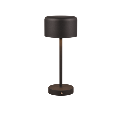 Επιτραπέζιο Φωτιστικό Trio Lighting LED 1.5W 3000K Μαύρου Χρώματος Επαναφορτιζόμενο Step Dimmable – R59151132