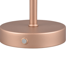 Επιτραπέζιο Φωτιστικό Trio Lighting LED 1.5W 3000K Καφέ Χρώματος Επαναφορτιζόμενο Step Dimmable – R59151165