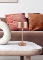 Επιτραπέζιο Φωτιστικό Trio Lighting LED 1.5W 3000K Καφέ Χρώματος Επαναφορτιζόμενο Step Dimmable – R59151165