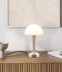 Επιτραπέζιο Φωτιστικό Trio Lighting 1xE14 Διακόπτης Αφής Χάλκινου Χρώματος – R59561107