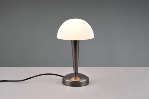 Επιτραπέζιο Φωτιστικό Trio Lighting 1xE14 Διακόπτης Αφής Μαύρου Χρωμίου Χρώματος  – R59561120