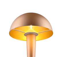 Επιτραπέζιο Φωτιστικό Trio Lighting 1xE14 Διακόπτης Αφής Ροζ Χρυσού Χρώματος – R59561165