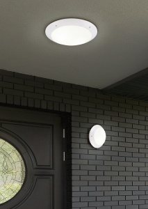 Φωτιστικό Οροφής Reality   E27 Λευκό Ματ Πλαστικό   IP54 R60501031