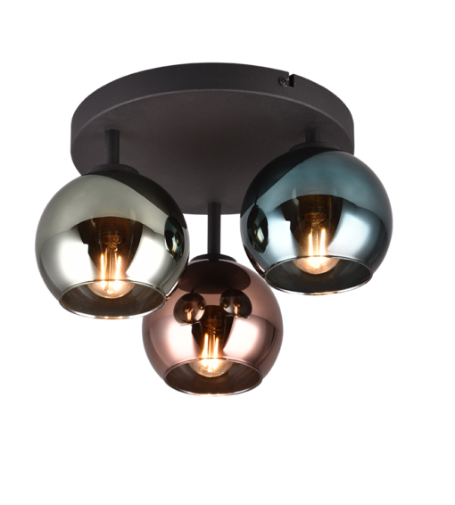Φωτιστικό  Οροφής Trio Lighting 3xE14 Πολύχρωμο – R61303017
