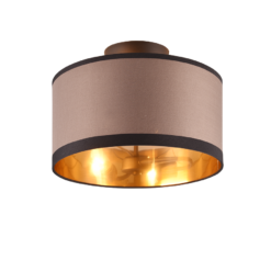 Φωτιστικό Οροφής Trio Lighting 2xE14 Καφέ Χρώματος – R61552041