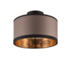 Φωτιστικό Οροφής Trio Lighting 2xE14 Καφέ Χρώματος – R61552041