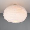 Φωτιστικό Οροφής με Fluffy Λευκό Βελούδο FURRY Reality 2x E27 – R61582001