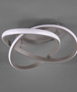 Φωτιστικό Οροφής Reality LED 18W  Νίκελ Ματ Μεταλλικό Step Dimmable 2400lm 3000K  R62051107