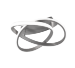 Φωτιστικό Οροφής Reality COURSE  LED, 18W · 2400lm, 4000K Νίκελ Ματ Μεταλλικό, Step dimmable- R62051407