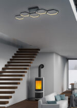 Φωτιστικό Οροφής Reality LED 24W  Ανθρακί Μεταλλικό Step Dimmable 3000lm 3000K  R62055142