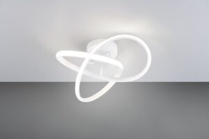 Φωτιστικό Οροφής MEO Trio Lighting LED 15W 1800lm 3000K Λευκό Ματ – R62101131