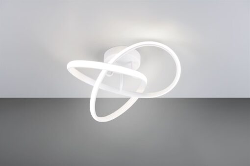 Φωτιστικό Οροφής MEO Trio Lighting LED 15W 1800lm 3000K Λευκό Ματ – R62101131