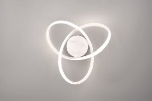 Φωτιστικό Οροφής MEO Trio Lighting LED 15W 1800lm 3000K Λευκό Ματ – R62101131