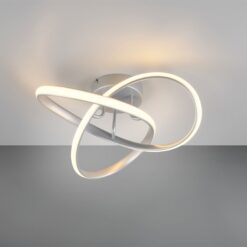 Φωτιστικό Οροφής MEO Trio Lighting LED 15W 1800lm 3000K Χρώματος Τιτάνιο – R62101187
