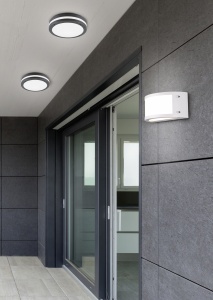 Φωτιστικό Οροφής Reality LED 12W  Ανθρακί Πλαστικό 1000lm 3000K IP54 R62151142