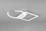 Φωτιστικό Οροφής Reality LED 23,5W  Λευκό Ματ Μεταλλικό Step Dimmable 3000lm 4000K  R62162131