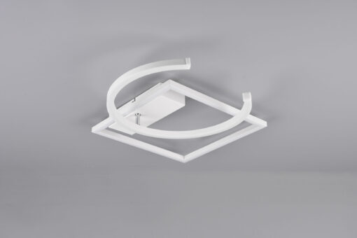 Φωτιστικό Οροφής Reality LED 23,5W  Λευκό Ματ Μεταλλικό Step Dimmable 3000lm 4000K  R62162131