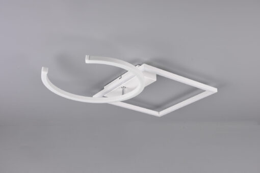 Φωτιστικό Οροφής Reality LED 23,5W  Λευκό Ματ Μεταλλικό Step Dimmable 3000lm 4000K  R62162131