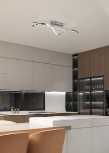 Φωτιστικό Οροφής Trio Lighting LED 26W 4000K Χρωμίου Step Dimmable – R62201106