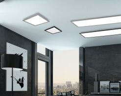 Φωτιστικό Οροφής Reality  LED 13,5W Τιτάνιο Μεταλλικό 1600lm  3000K – R62323087