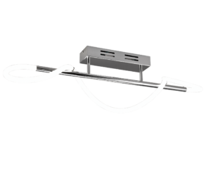 Φωτιστικό Οροφής Trio Lighting LED 28W 4000K Χρωμίου Step Dimmable – R62361106