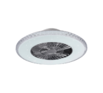 Ανεμιστήρας Reality LED 40W  Χρώμιο Πλαστικό Dimmable 5000lm 3000 – 6500K  R62412106