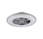 Ανεμιστήρας Reality LED 40W  Χρώμιο Πλαστικό Dimmable 5000lm 3000 – 6500K  R62412106