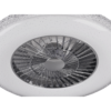 Ανεμιστήρας Reality LED 40W  Χρώμιο Πλαστικό Dimmable 5000lm 3000 – 6500K  R62412106