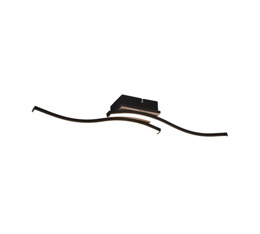 Φωτιστικό Οροφής Trio Lighting LED 3000K 1000Lm Μαύρου Χρώματος – R62472135