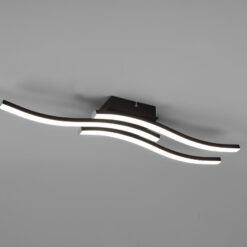 Φωτιστικό Οροφής Reality ROUTE  3x SMD LED, 5W · 3x 600lm, 4000K Μαύρο Ματ Μεταλλικό   – R62473432