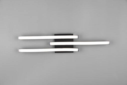 Φωτιστικό Οροφής Reality ROUTE  3x SMD LED, 5W · 3x 600lm, 4000K Μαύρο Ματ Μεταλλικό   – R62473432