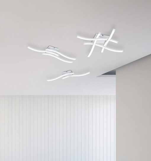 Φωτιστικό Οροφής Reality LED Λευκό Ματ Μεταλλικό 2000lm 4000K – R62474131