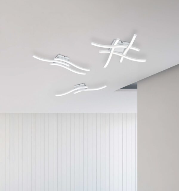 Φωτιστικό Οροφής Reality LED Λευκό Ματ Μεταλλικό 2000lm 4000K – R62474131