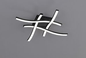 Φωτιστικό Οροφής Reality LED 5W  Μαύρο Ματ Μεταλλικό 2000lm 3000K- R62474132