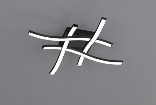 Φωτιστικό Οροφής Reality LED 5W  Μαύρο Ματ Μεταλλικό 2000lm 3000K- R62474132