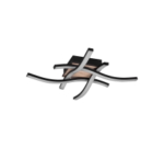 Φωτιστικό Οροφής Trio Lighting LED 5W 3000K Χρώματος Ξύλου – R62474135