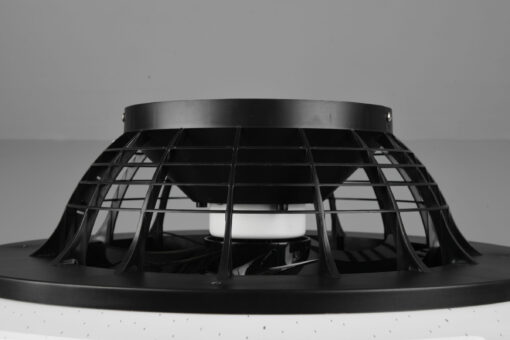 Ανεμιστήρας Reality STRALSUND   LED, 26,8W · 1x 2600lm, 3000 – 6500K Μαύρο Ματ Πλαστικό   – R62522132