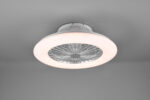 Ανεμιστήρας Reality STRALSUND  LED, 26,8W · 2600lm, 3000 – 6500K Τιτάνιο Πλαστικό, RGBW, Χρονοδιακόπτης, Τηλεχειριζόμενο dimmable, 3 ταχύτητες, Step Dimmable – R62522987