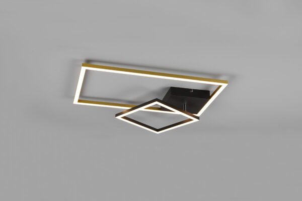 Φωτιστικό Οροφής Reality  LED 25W Ορείχαλκος Μεταλλικό Step Dimmable 3000lm  3000K – R62642108