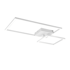 Φωτιστικό Οροφής Reality  LED 25W Λευκό Ματ Μεταλλικό Step Dimmable 3000lm  4000K – R62642131