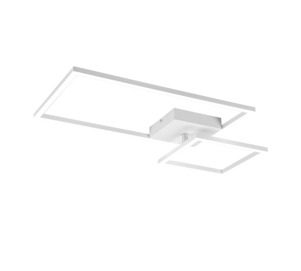 Φωτιστικό Οροφής Reality  LED 25W Λευκό Ματ Μεταλλικό Step Dimmable 3000lm  4000K – R62642131