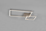 Φωτιστικό Οροφής Reality PADELLA   LED, 25W · 3000lm, 4000K Νίκελ Ματ Μεταλλικό περιστρεφόμενο με dimmer   – R62642407
