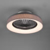 Ανεμιστήρας Reality FARSUND  LED, 26,8W · 2600lm, 3000 – 6500K Γκρι Πλαστικό ,Τηλεχειριζόμενο Dimmable, Χρονοδιακόπτη, και φως νύκτας – R62662111