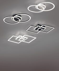 Φωτιστικό Οροφής Reality LED 25W  Μαύρο Ματ Μεταλλικό Step Dimmable 2600lm 3000K  R62783132