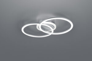 Φωτιστικό Οροφής Reality LED 25W  Τιτάνιο Μεταλλικό Step Dimmable 2600lm 3000K  R62783187