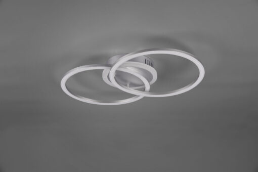 Φωτιστικό Οροφής Reality LED 25W  Τιτάνιο Μεταλλικό Step Dimmable 2600lm 3000K  R62783187
