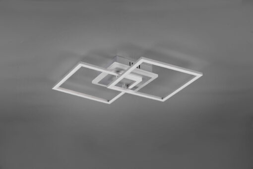 Φωτιστικό Οροφής Reality LED 25W  Τιτάνιο Μεταλλικό Step Dimmable 2600lm 3000K  R62793187