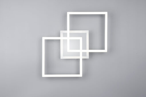 Φωτιστικό Οροφής Reality VENIDA  LED, 25W · 3000lm, 4000K Χρώμιο Μεταλλικό, Λειτουργία μνήμης, Step Dimmable – R62793406