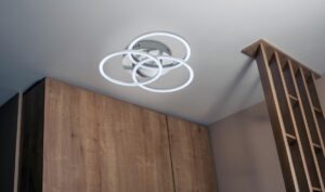 Φωτιστικό Οροφής Reality  LED 27W Νίκελ Ματ Μεταλλικό Τηλεχειριζόμενο Dimmable 3100lm  2700 – 6000K – R62823107